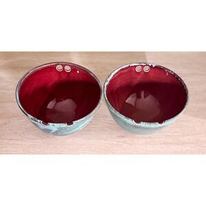 Handmade Stoneware Japanese Ramen Noodle Bowls (Set Of 2)
